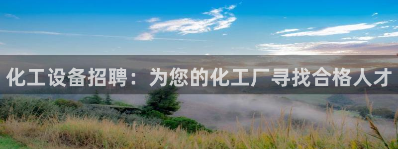 新宝gg提现不到账了?：化工设备招聘：为您的化工厂